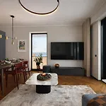 شقة Luxury Waterfront With Sea Views, Sunset Terraces And Free Parking, One With A Huum Sauna, The Other With A Bathtub تالين
