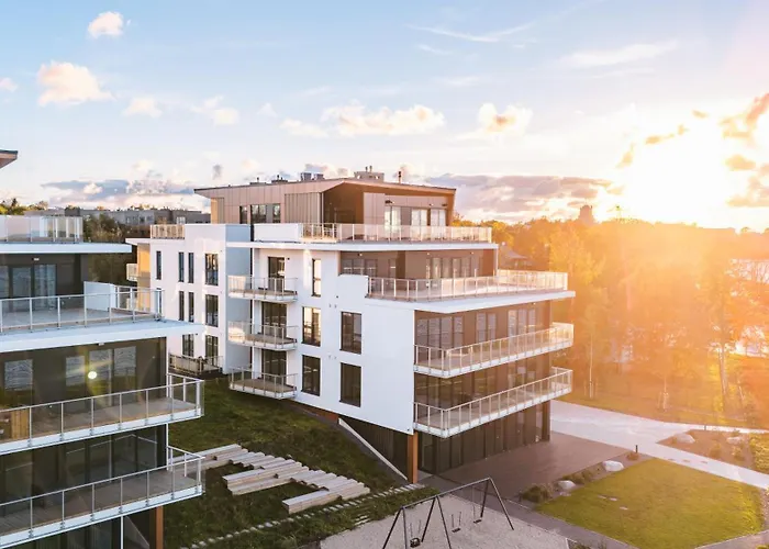 Luxury Waterfront With Sea Views, Sunset Terraces And Free Parking, One With A Huum Sauna, The Other With A Bathtub Apartman Tallinn